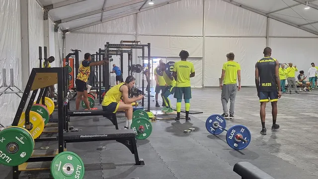 Santiago 2023 Pan American Games — training hall