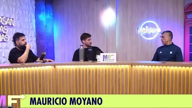 Interview in the TV studio